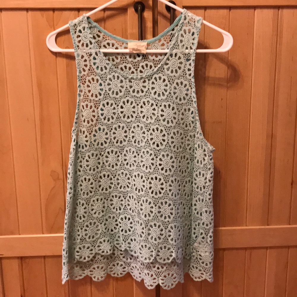 UO Crochet Tank